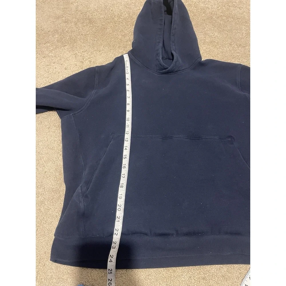Lululemon Men's Navy Blue Hoodie Oversized Size Large - Picture 6 of 8